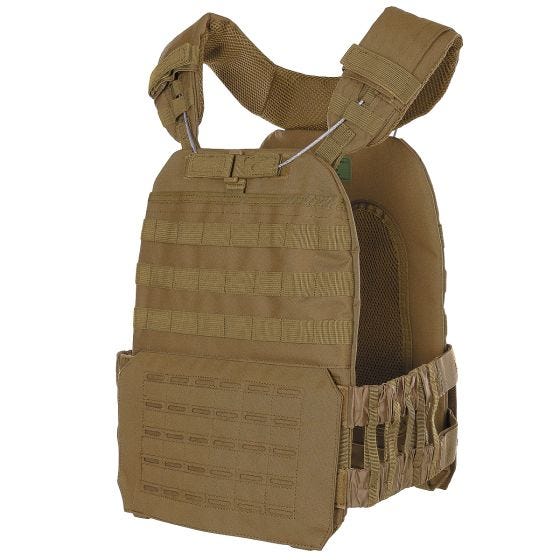 MFH Laser MOLLE Taktinen liivi - Coyote Tan
