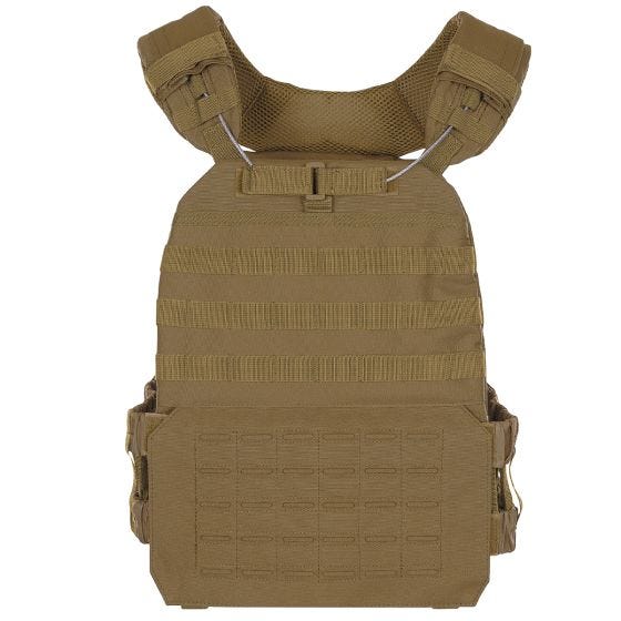 MFH Laser MOLLE Taktinen liivi - Coyote Tan