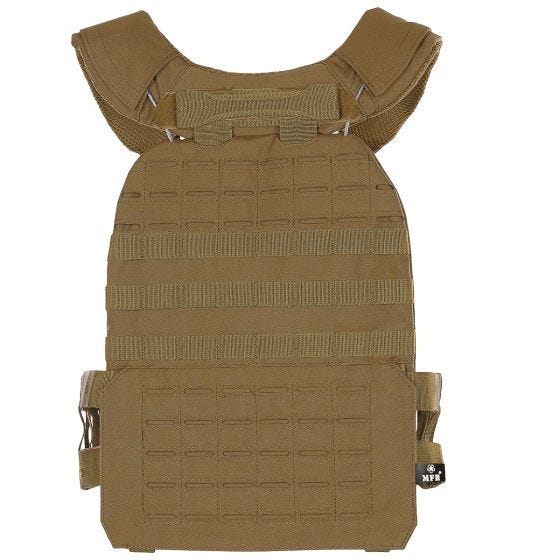 MFH Laser MOLLE Taktinen liivi - Coyote Tan
