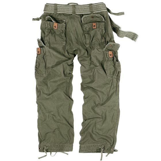 Surplus Premium Vintage Housut - Oliivi