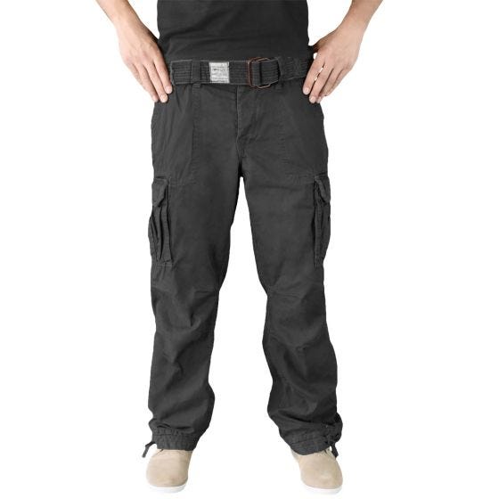 Surplus Premium Vintage Housut - Musta