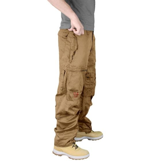 Surplus Infantry Cargo Housut - Coyote
