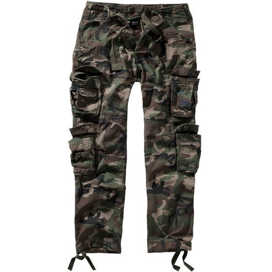 Brandit Pure Kapeamalliset housut - Woodland