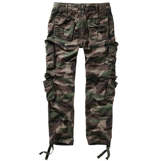 Brandit Pure Kapeamalliset housut - Woodland