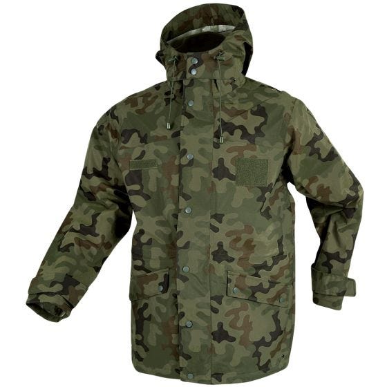 Mil-Tec Wet Weather Jacket Trilaminate Woodland PL