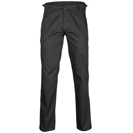 Mil-Tec US BDU Ranger Housut Straight Cut - Musta