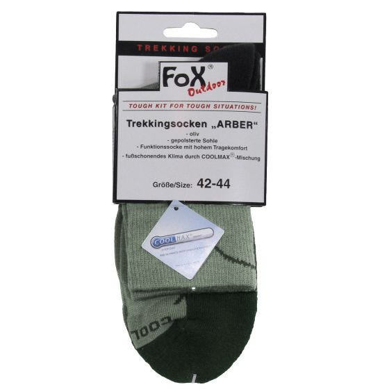 Fox Outdoor Arber Trekking Sukat - Oliivi