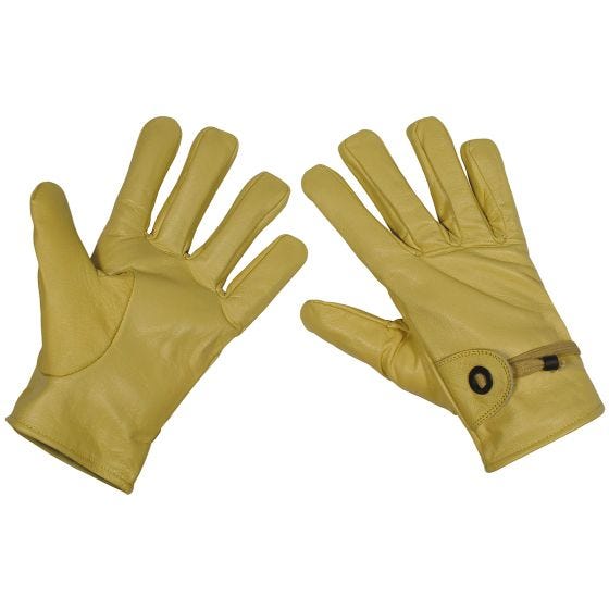MFH Western Leather Käsineet - Beige