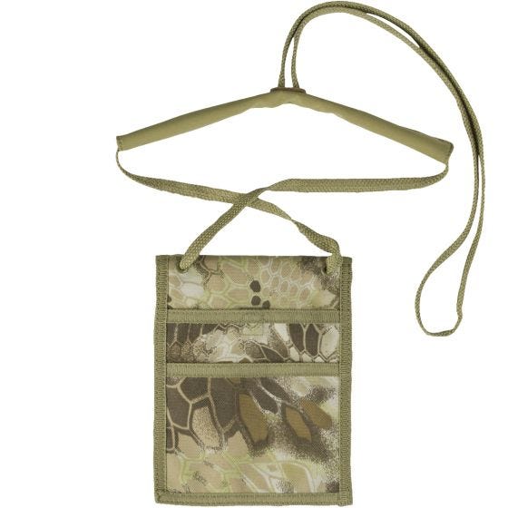 Mil-Tec Neck Wallet Mandara Tan
