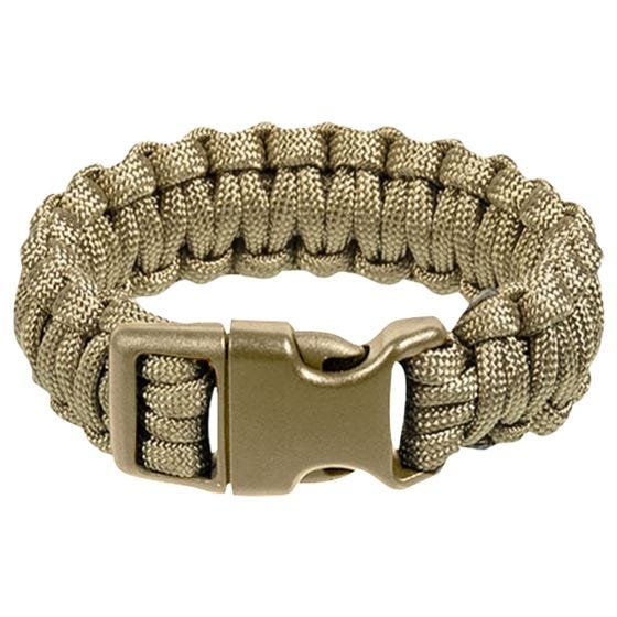 Mil-Tec Ranneke Paracord-naru 22 mm - Coyote