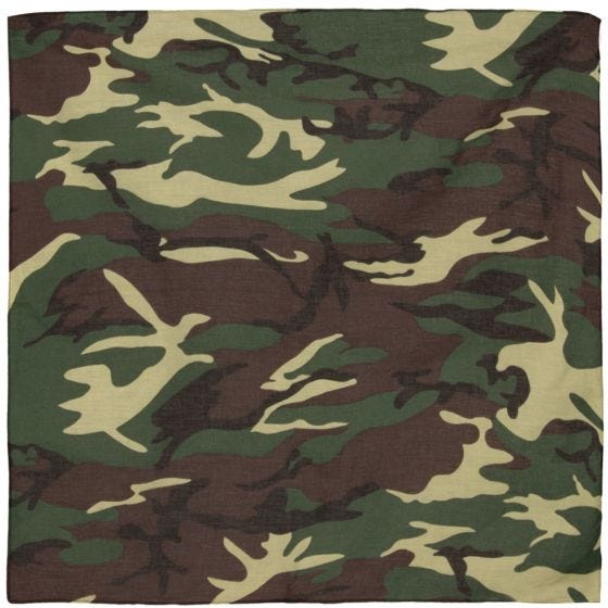 MFH Bandana-huivi Puuvilla Woodland