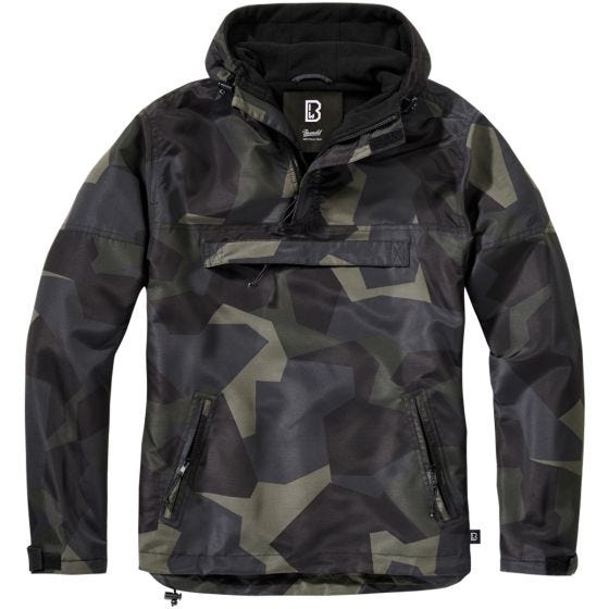 Brandit Tuulitakki - Swedish M90 Dark Camo