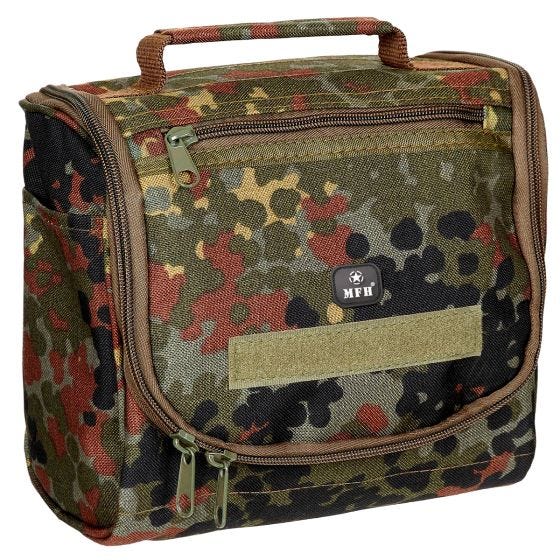 MFH Washbag Toilettilaukku - Flecktarn