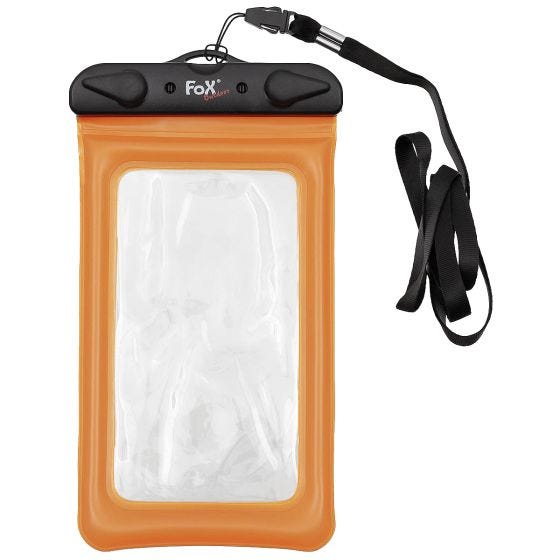 Fox Outdoor Waterproof Älypuhelintasku - Oranssi