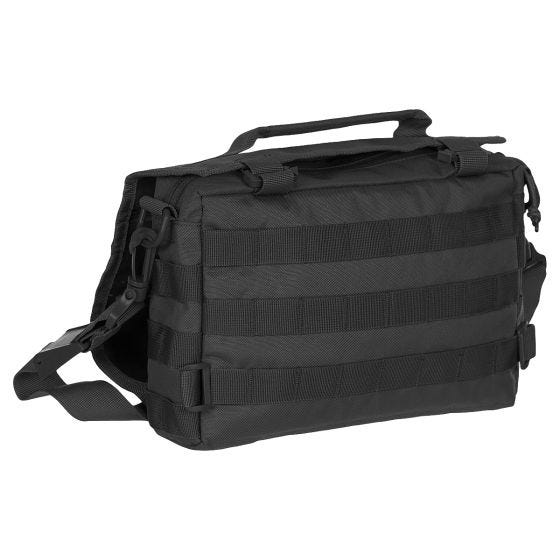 MFH MOLLE Padded Straps Olkalaukku - Musta