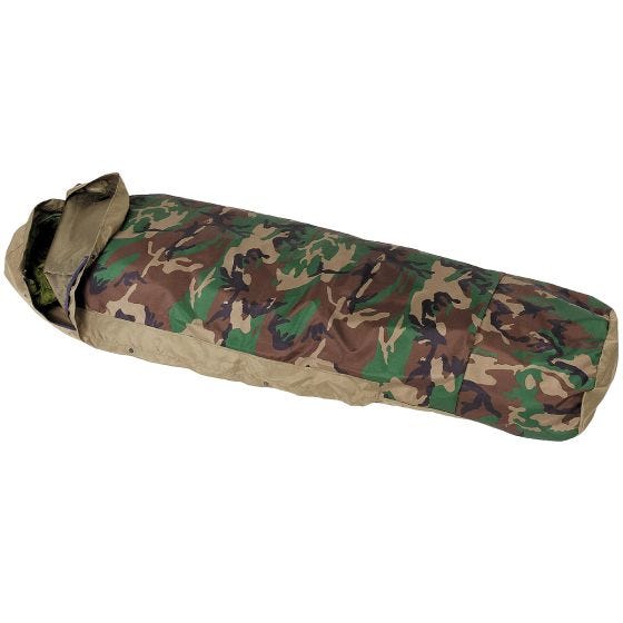 MFH Modular Makuupussin suojus - Woodland
