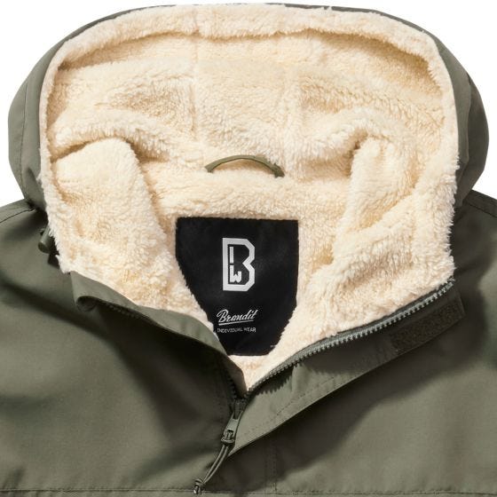 Brandit Sherpa Tuulitakki - Oliivi