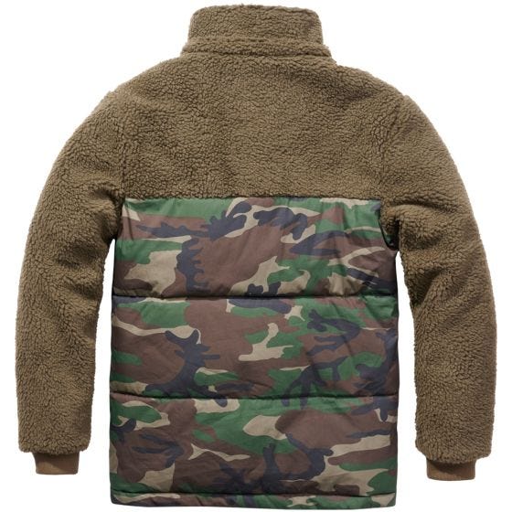 Brandit Jackson Teddyfleece Takki - Oliivi/Woodland