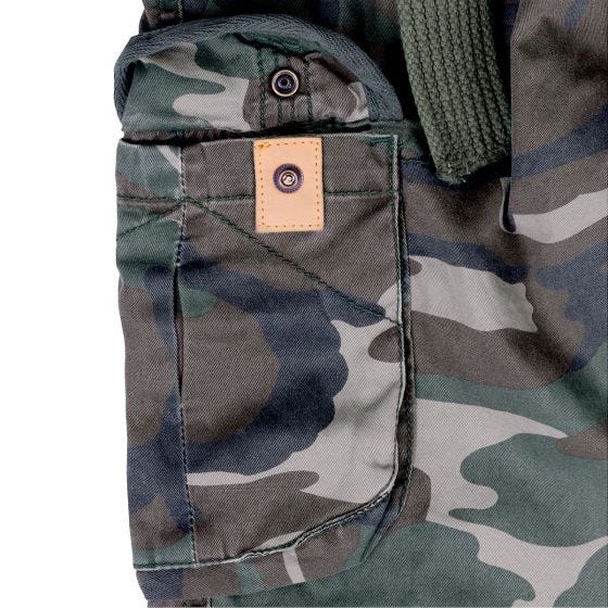 Surplus Slimmy Housut Naisten - Woodland Camo