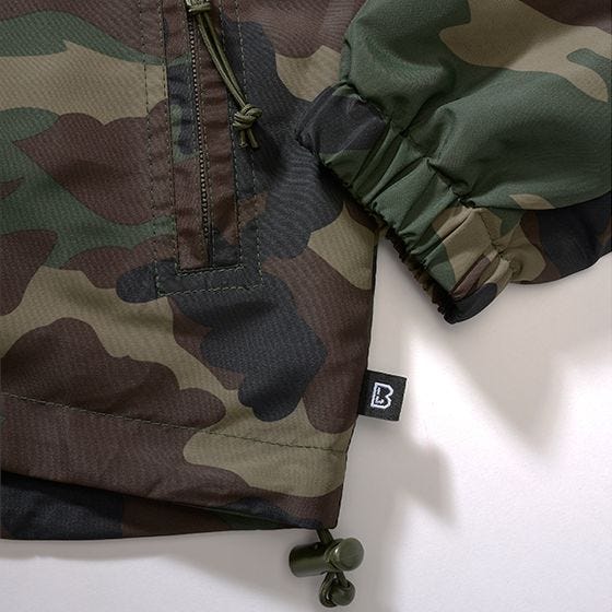 Brandit Naisten Kesätuulitakki - Woodland Camo