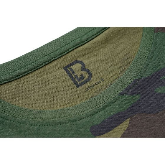 Brandit Naisten T-paita - Woodland Camo