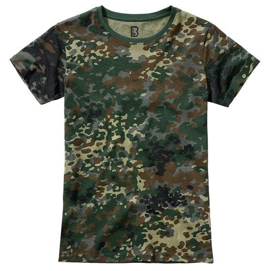 Brandit Naisten T-paita - Flecktarn