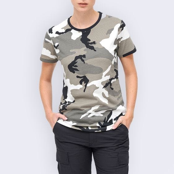 Brandit Naisten T-paita - Urban Camo