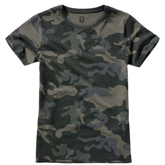 Brandit Naisten T-paita - Dark Camo