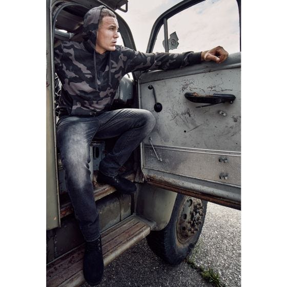 Brandit Sweathoody Huppari - Dark Camo