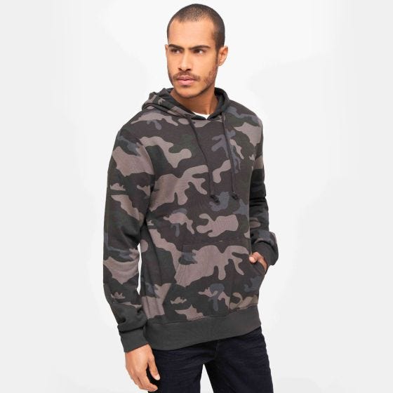 Brandit Sweathoody Huppari - Dark Camo