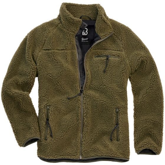 Brandit Teddyfleece Takki - Oliivi