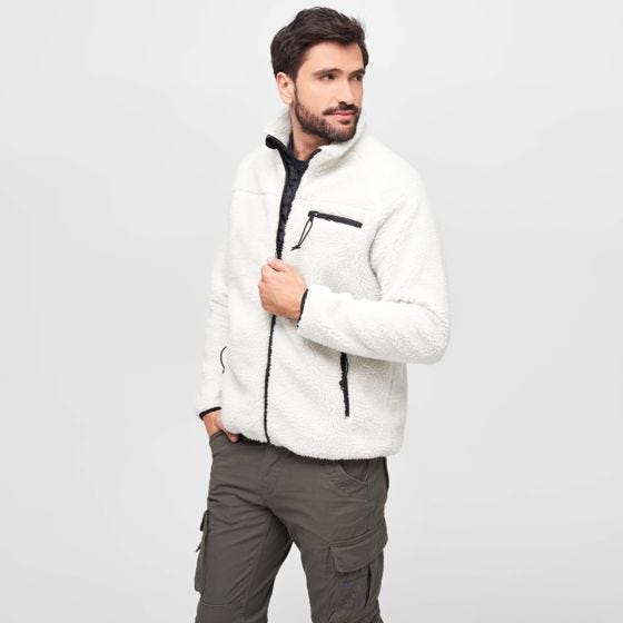 Brandit Teddyfleece Takki - Valkoinen