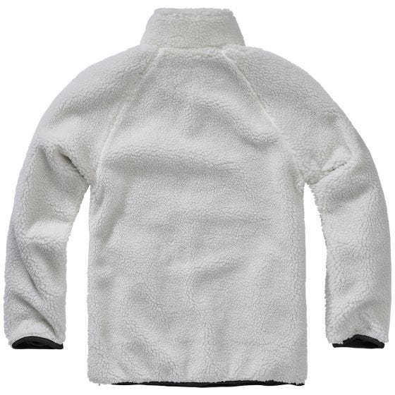 Brandit Teddyfleece Troyer Takki - Valkoinen