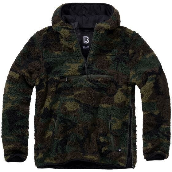 Brandit Teddyfleece Worker Pusero - Woodland