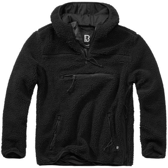 Brandit Teddyfleece Worker Pusero - Musta
