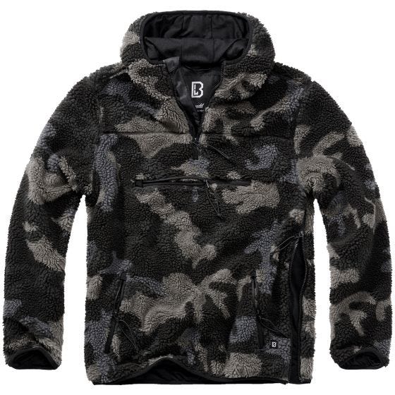 Brandit Teddyfleece Worker Pusero - Dark Camo
