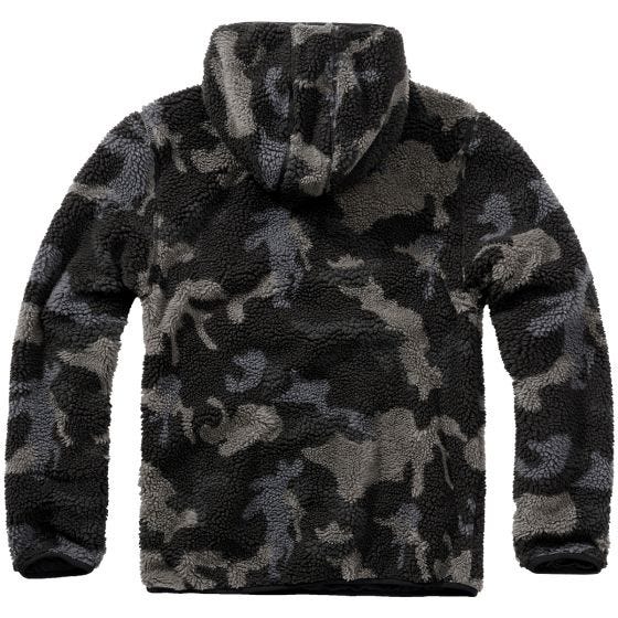 Brandit Teddyfleece Worker Pusero - Dark Camo