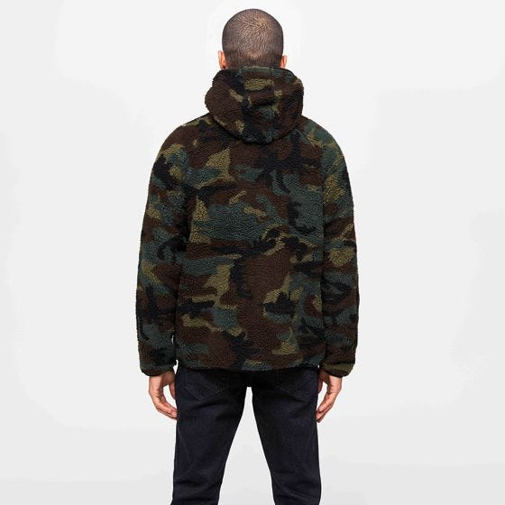 Brandit Teddyfleece Worker Takki - Woodland