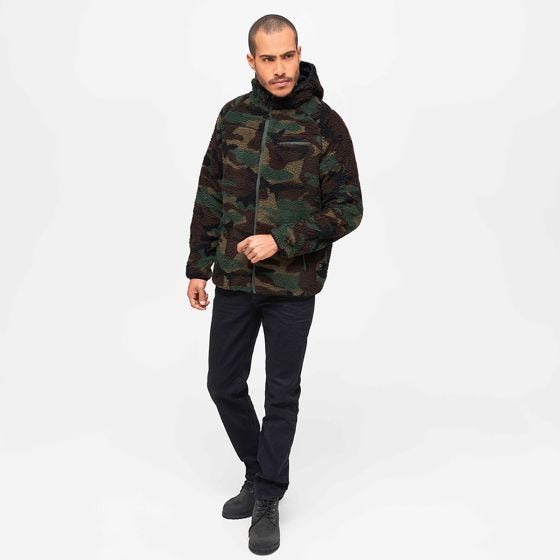 Brandit Teddyfleece Worker Takki - Woodland