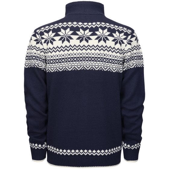Brandit Cardigan Norweger Jumpperi - Navy