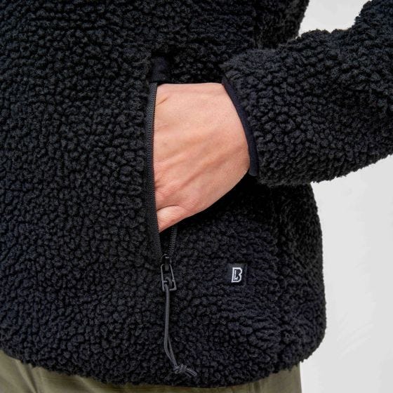 Brandit Teddyfleece Hyvät naiset Takki - Musta