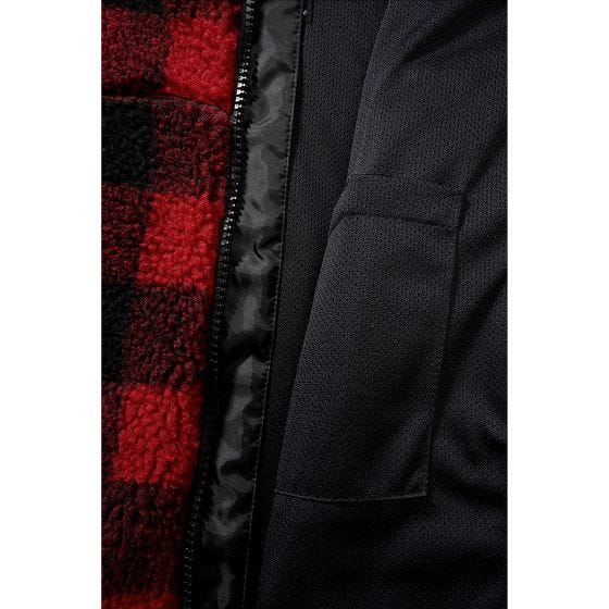 Brandit Teddyfleece Hyvät naiset Takki - Musta Punainen