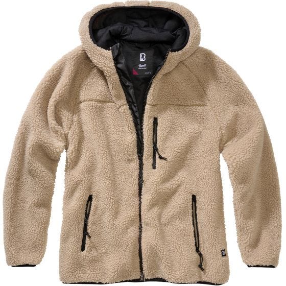 Brandit Teddyfleece Hyvät naiset Takki - Camel