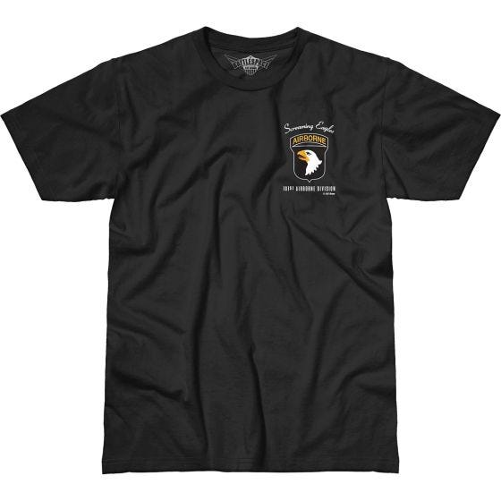 7.62 Design Army 101st Airborne Screaming Eagle Battlespace T-paita Musta