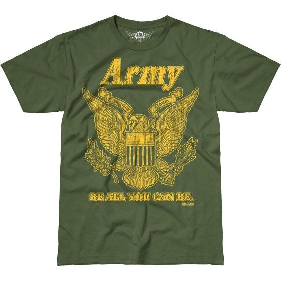 7.62 Design Army Retro Battlespace T-paita Military Green