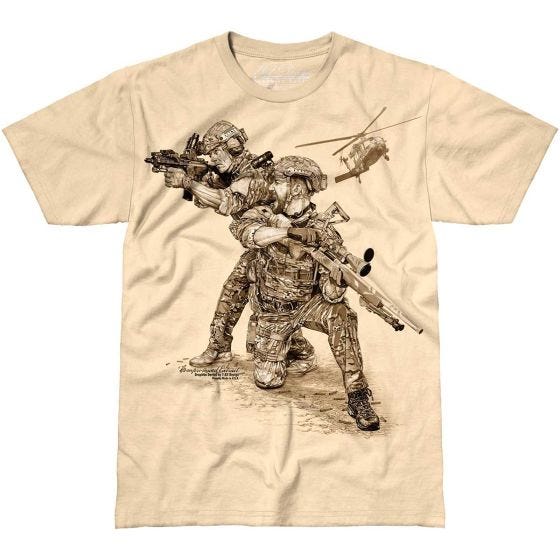 7.62 Design Compromised Extract T-paita Sand