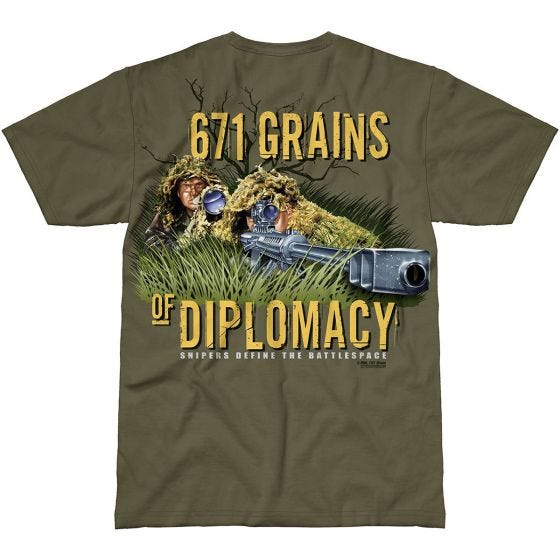 7.62 Design Sniper Team T-paita Military Green