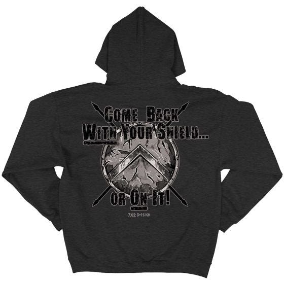 7.62 Design With Your Shield Huppari Charcoal Heather