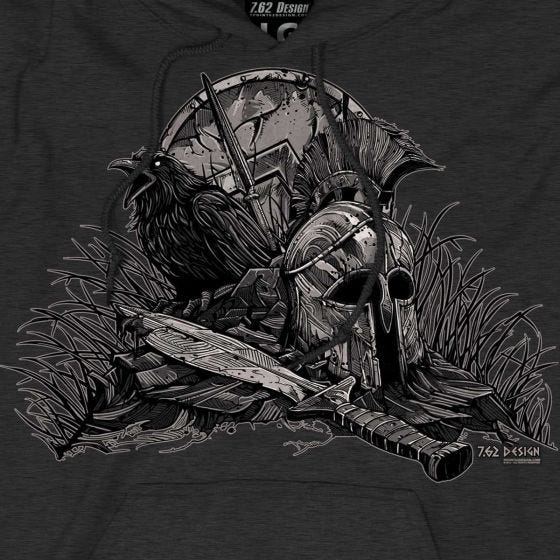 7.62 Design With Your Shield Huppari Charcoal Heather