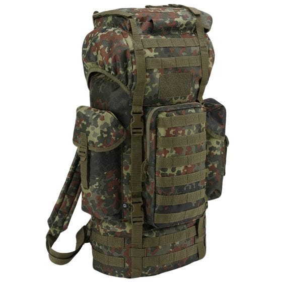 Brandit Combat MOLLE Reppu - Flecktarn
